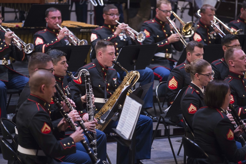 2d Marine Division Band performs at City of Music de la Danse, May 25, 2018