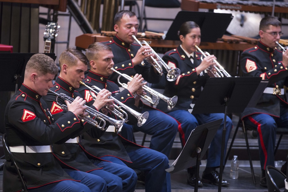 2d Marine Division Band performs at City of Music de la Danse, May 25, 2018