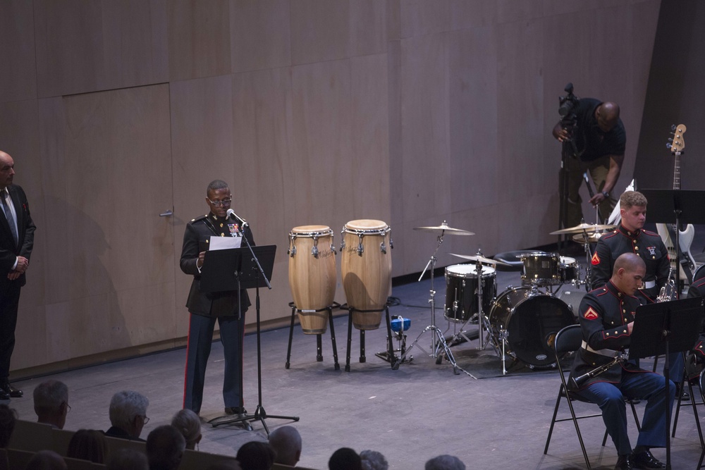 2d Marine Division Band performs at City of Music de la Danse, May 25, 2018