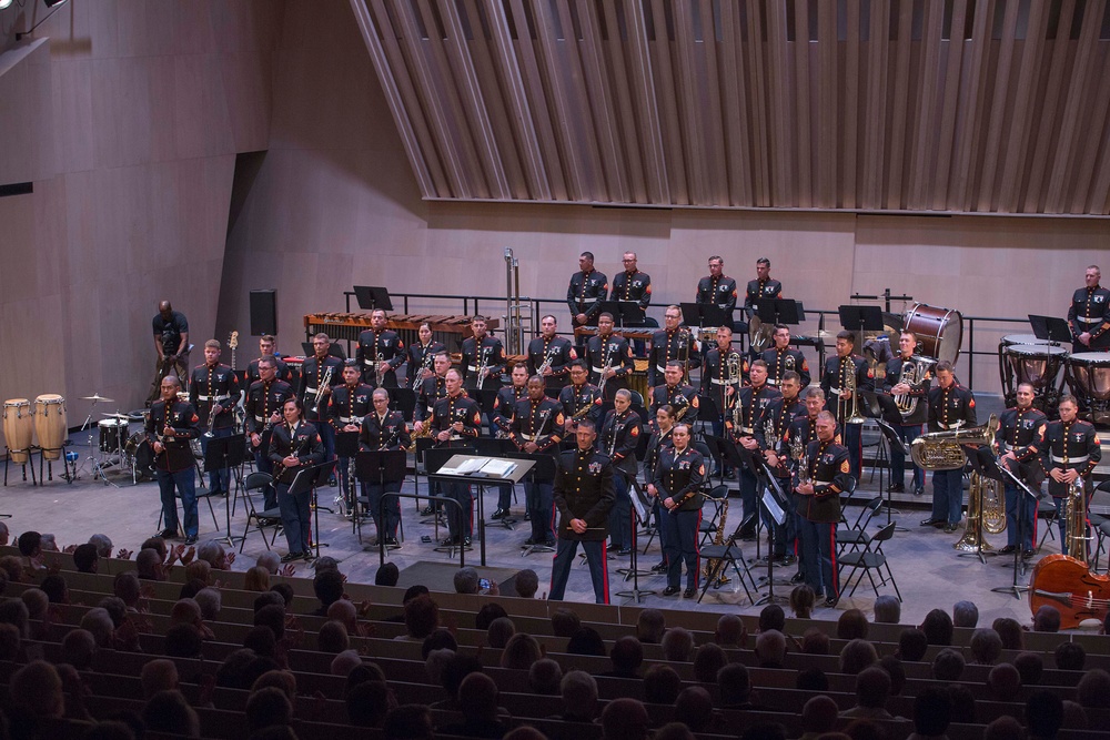 2d Marine Division Band performs at City of Music de la Danse, May 25, 2018