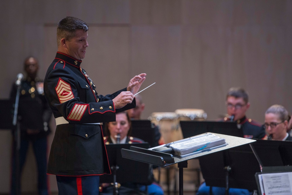 2d Marine Division Band performs at City of Music de la Danse, May 25, 2018