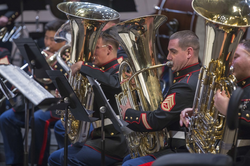 2d Marine Division Band performs at City of Music de la Danse, May 25, 2018