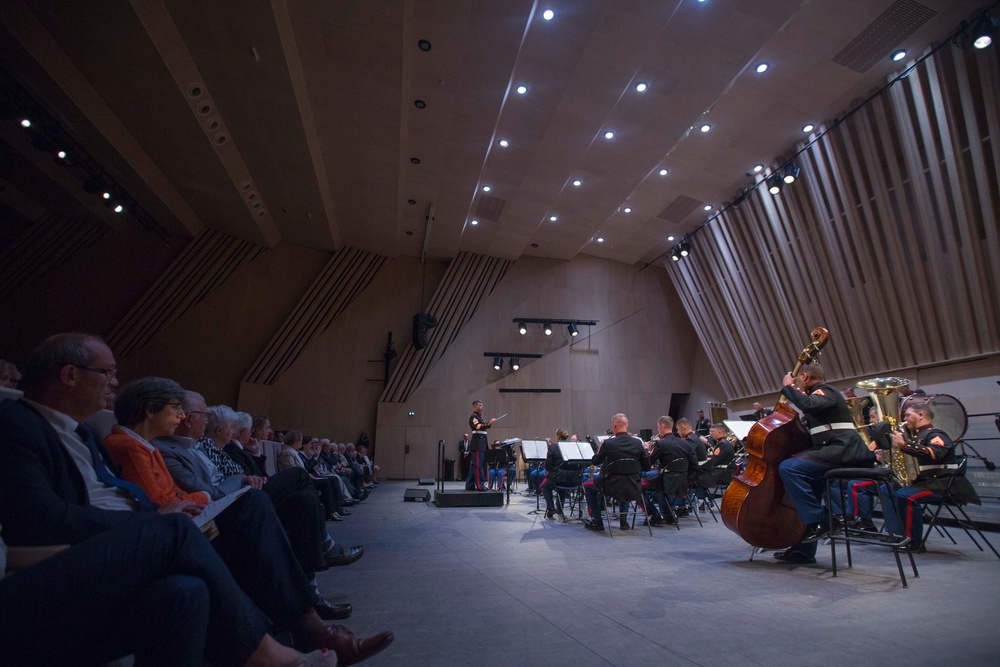 2d Marine Division Band performs at City of Music de la Danse, May 25, 2018