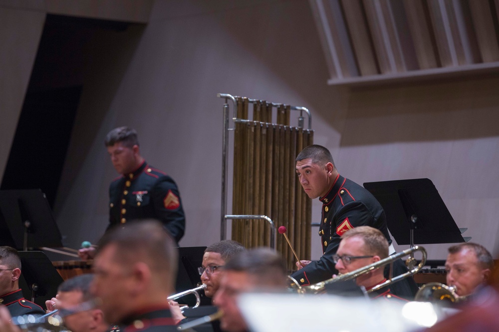 2d Marine Division Band performs at City of Music de la Danse, May 25, 2018