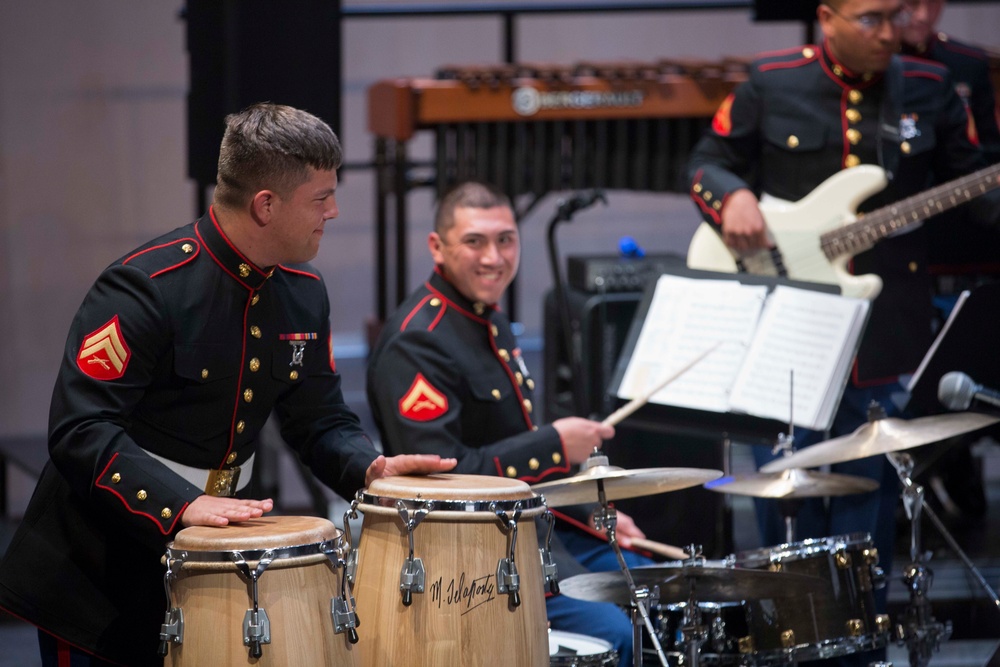 2d Marine Division Band performs at City of Music de la Danse, May 25, 2018