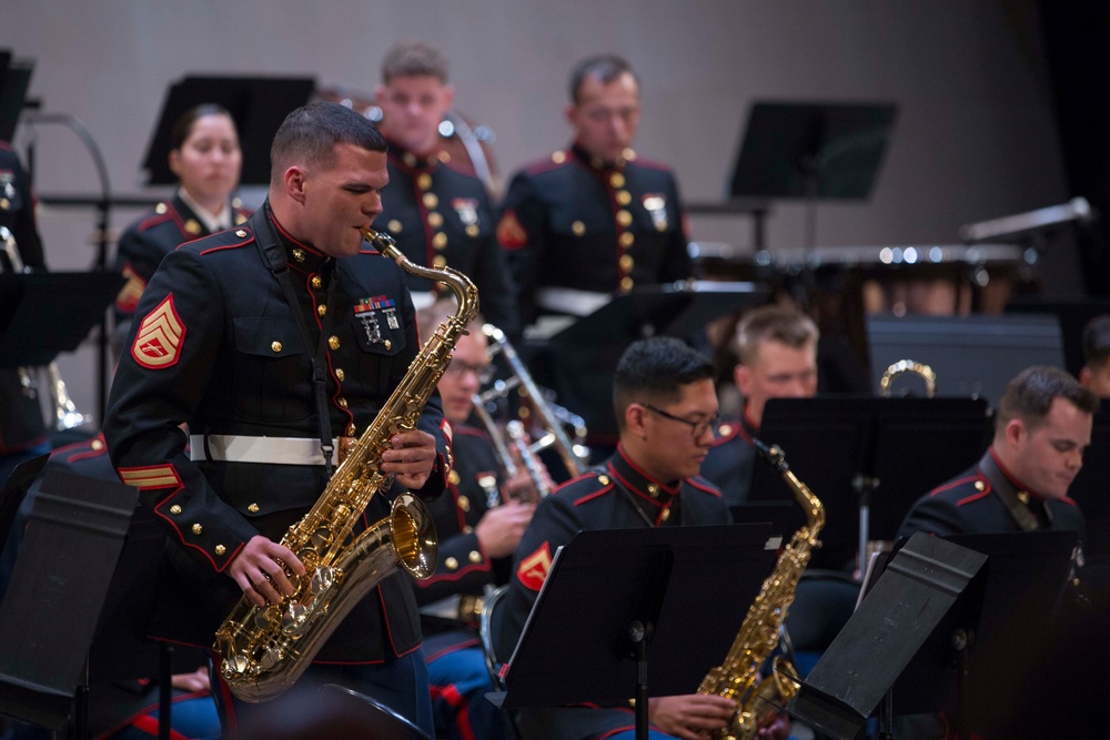 2d Marine Division Band performs at City of Music de la Danse, May 25, 2018