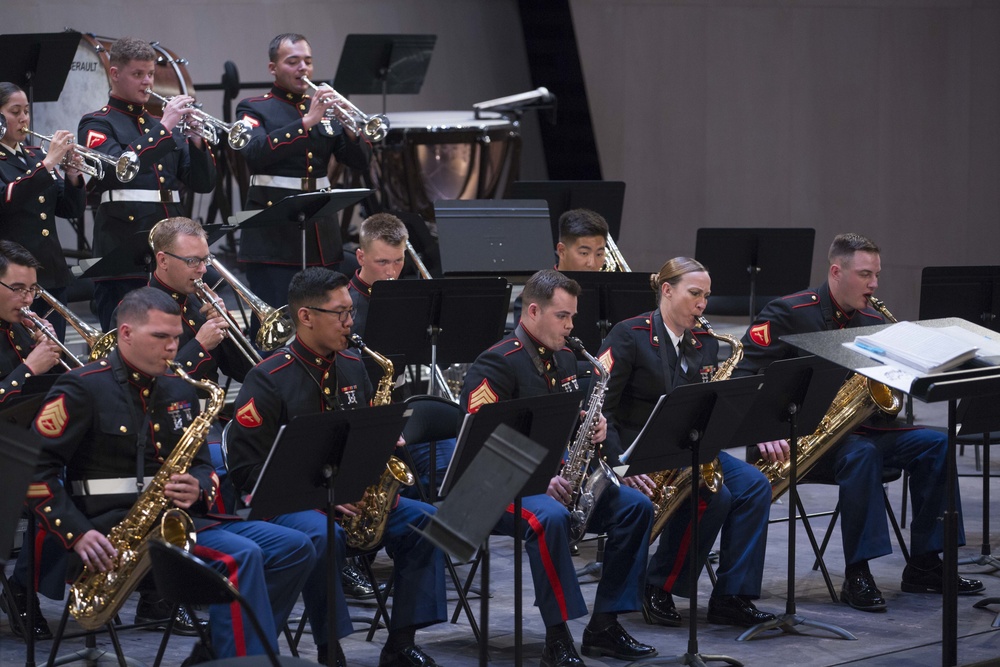 2d Marine Division Band performs at City of Music de la Danse, May 25, 2018