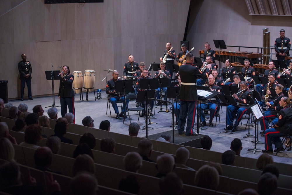 2d Marine Division Band performs at City of Music de la Danse, May 25, 2018