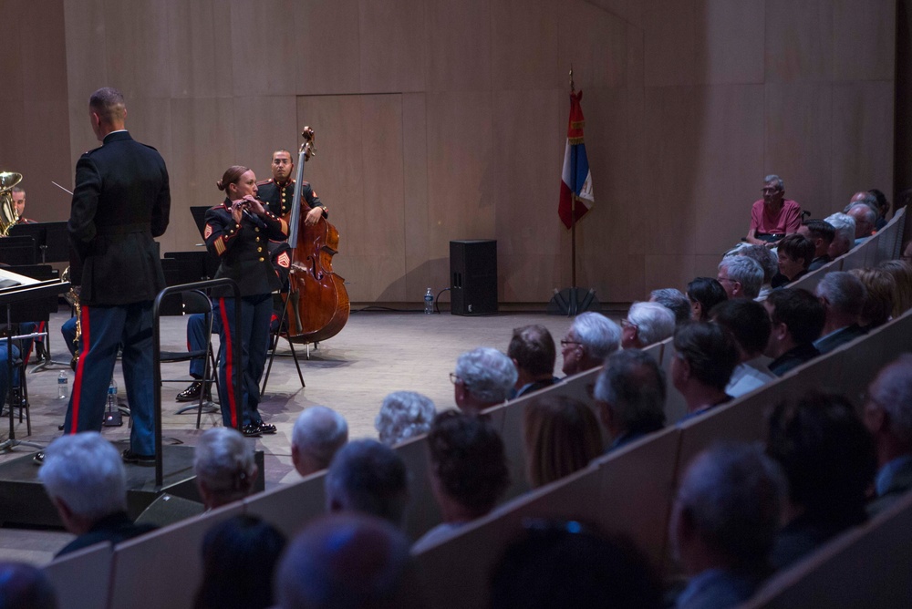 2d Marine Division Band performs at City of Music de la Danse, May 25, 2018