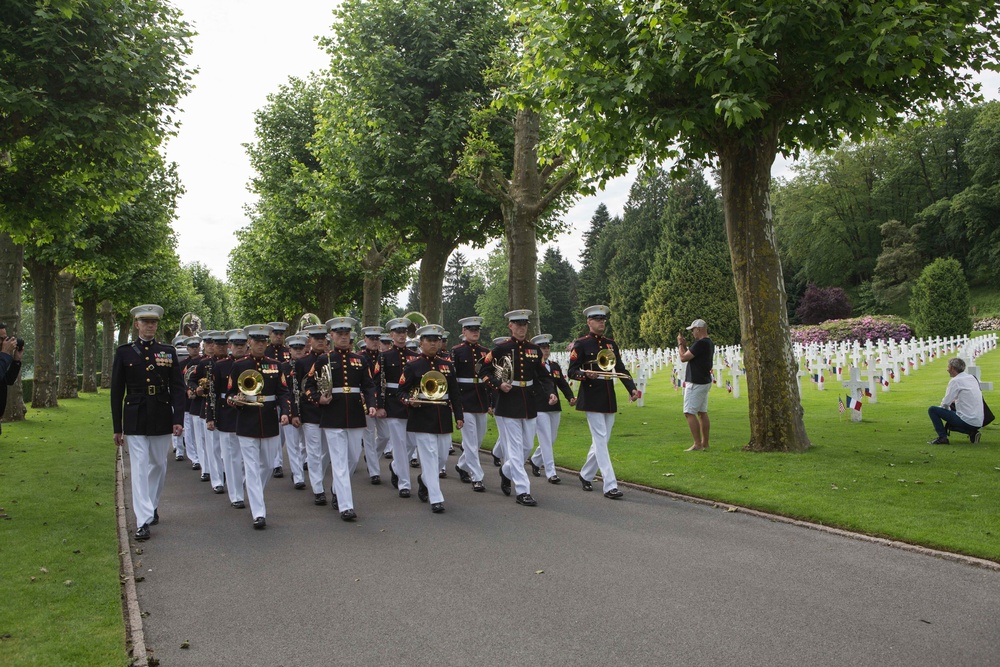 Belleau Wood Centenial Commemoration Ceremony, May 27, 2018