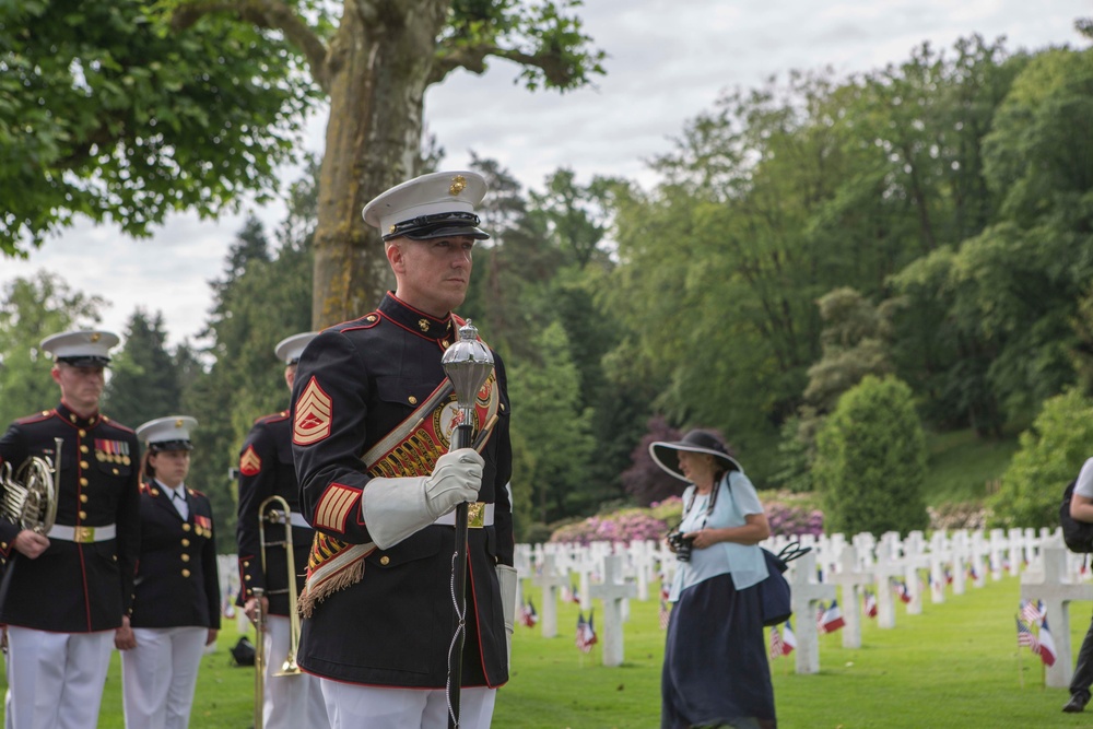 Belleau Wood Centenial Commemoration Ceremony, May 27, 2018