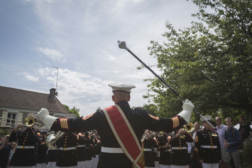 Belleau Wood Centenial Commemoration Ceremony, May 27, 2018