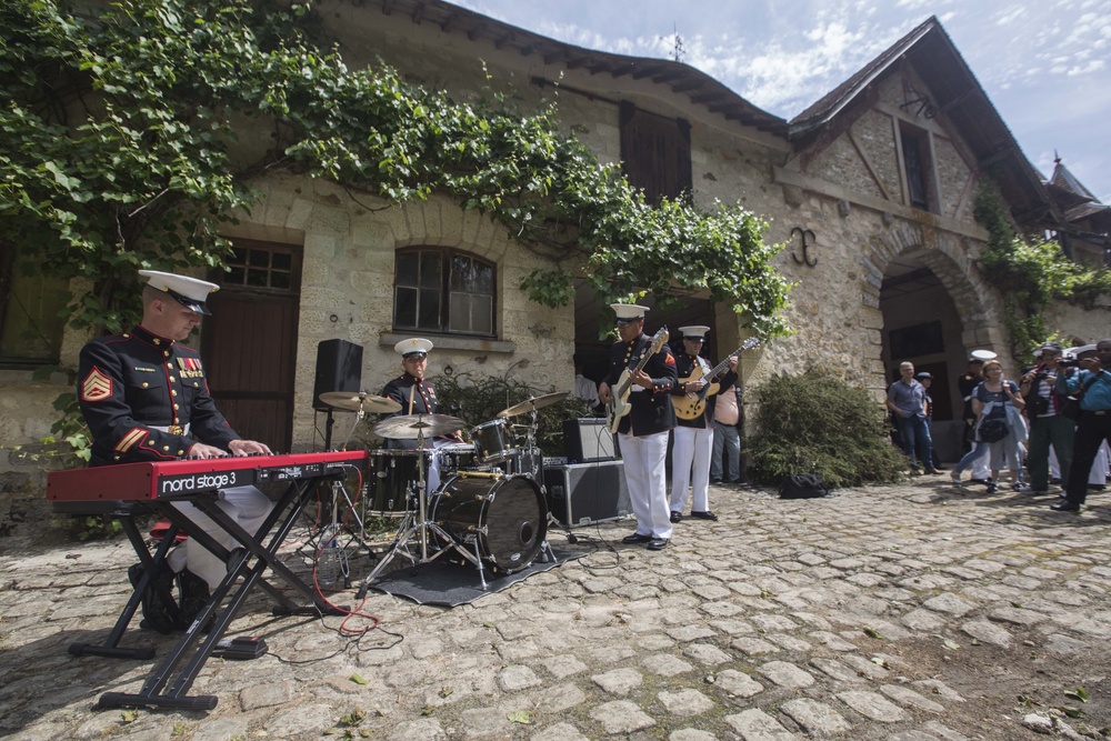 Belleau Wood Centenial Commemoration Ceremony, May 27, 2018