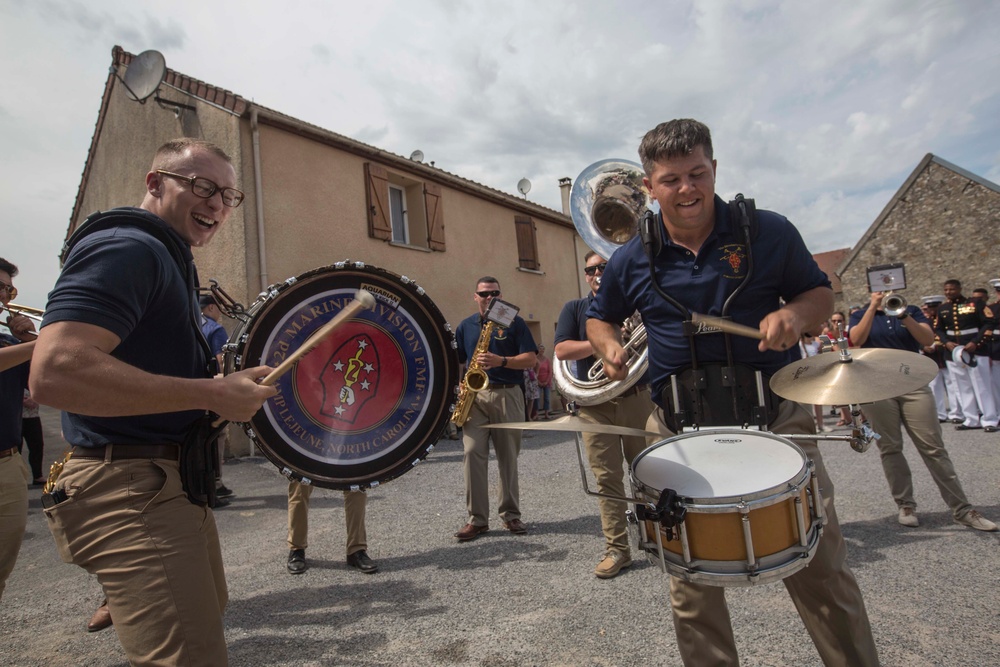 Belleau Wood Centenial Commemoration Ceremony, May 27, 2018