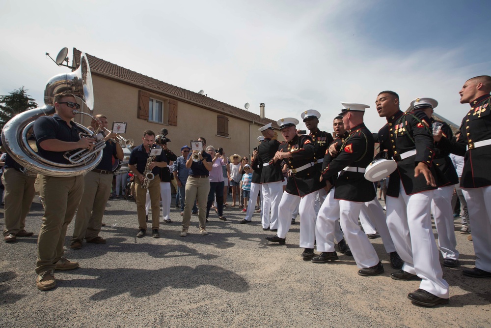 Belleau Wood Centenial Commemoration Ceremony, May 27, 2018