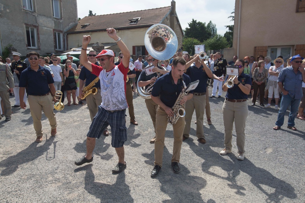 Belleau Wood Centenial Commemoration Ceremony, May 27, 2018