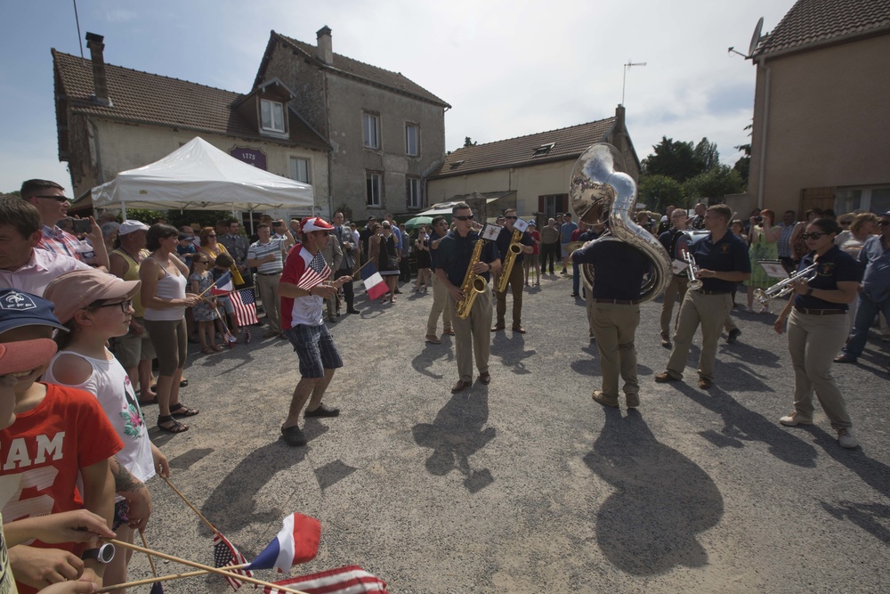 Belleau Wood Centenial Commemoration Ceremony, May 27, 2018