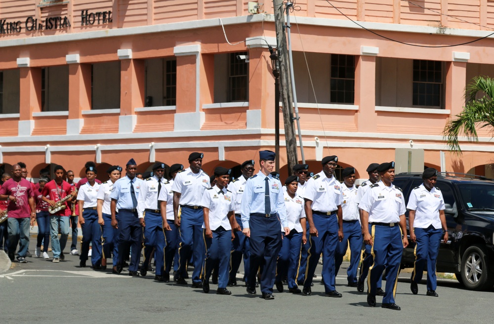 Virgin Islands National Guard Memorial Day Parade