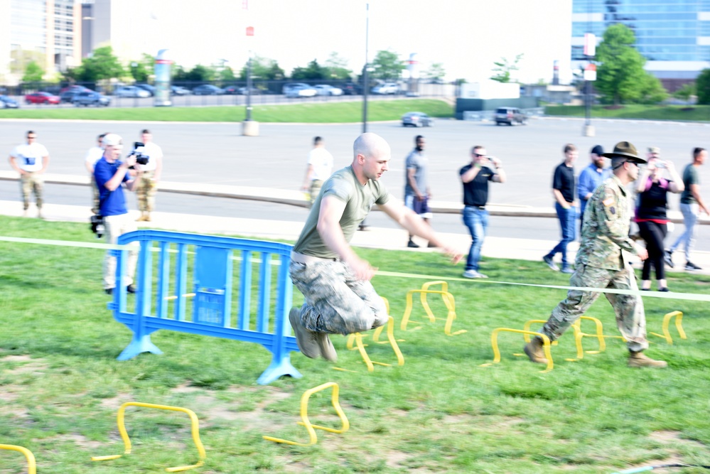 193rd Special Operations Security Forces Airmen take on PT Challenge