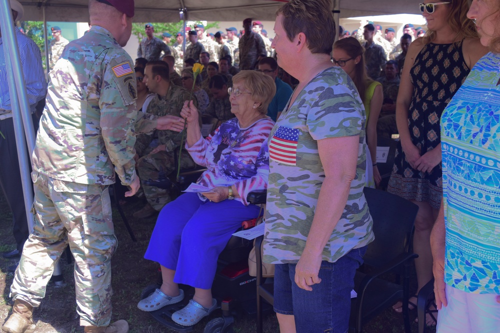 7th SFG(A) remember their fallen in a memorial ceremony