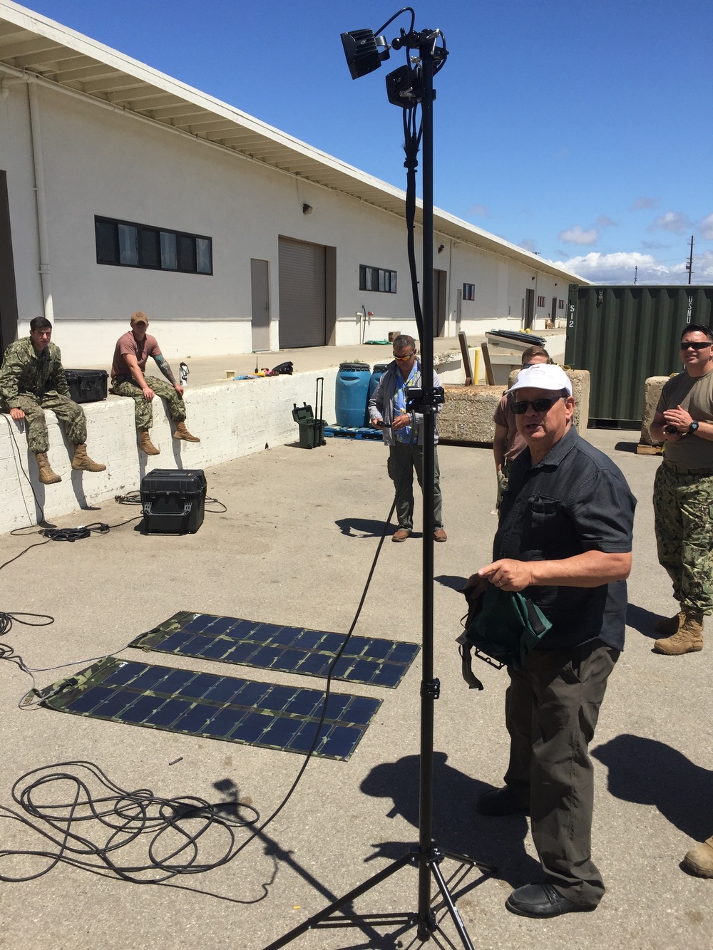 UCT 2 Receives Expeditionary Solar Power and Lighting Systems