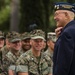 Retired CWO4 Hershel &quot;Woody&quot; Williams visits 62 Area Memorial Garden