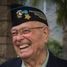 Retired CWO4 Hershel &quot;Woody&quot; Williams visits 62 Area Memorial Garden