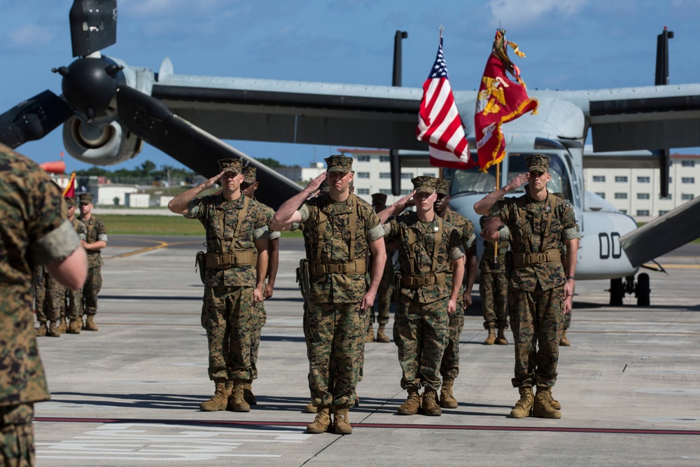 VMM-265 Change of Command