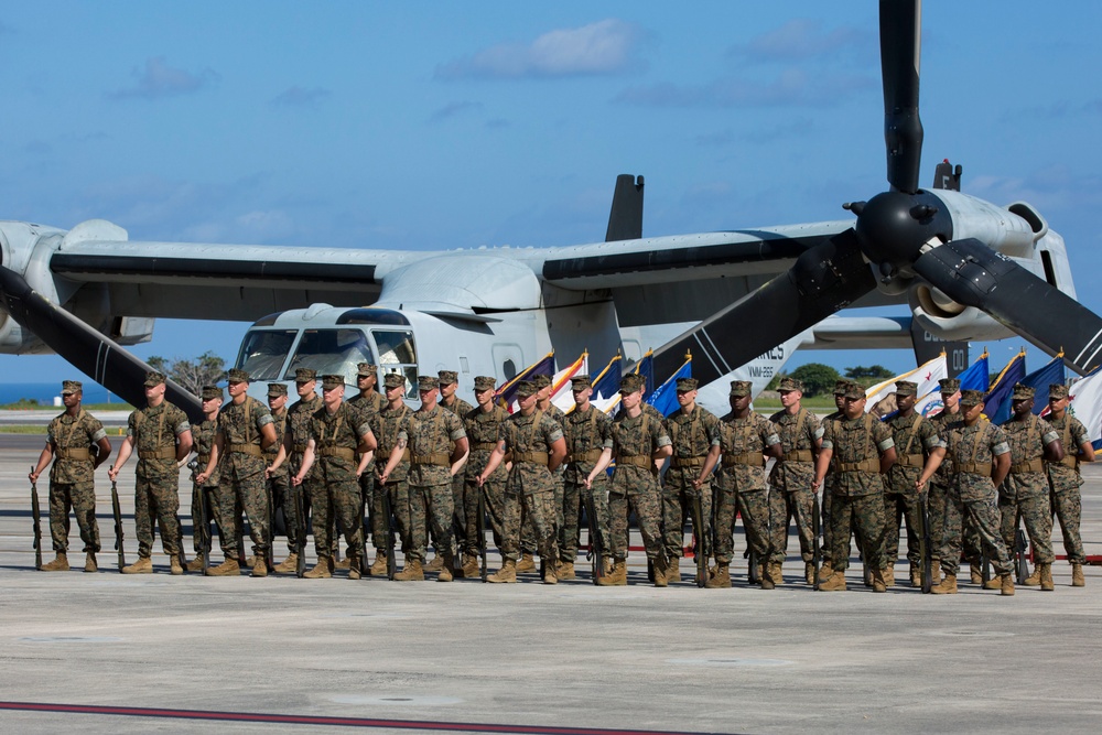 VMM-265 Change of Command