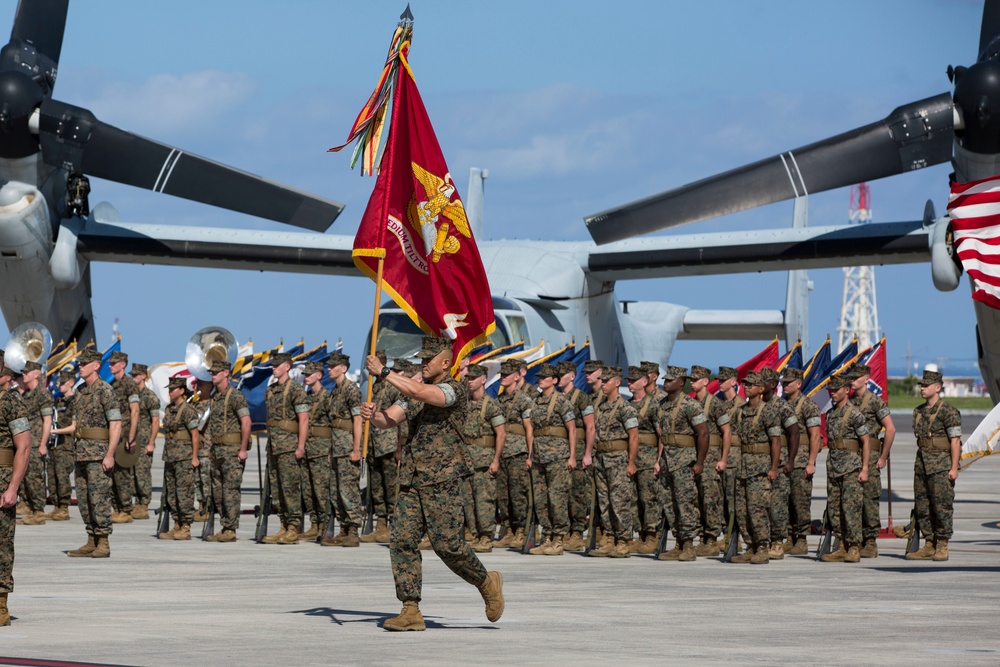 VMM-265 Change of Command