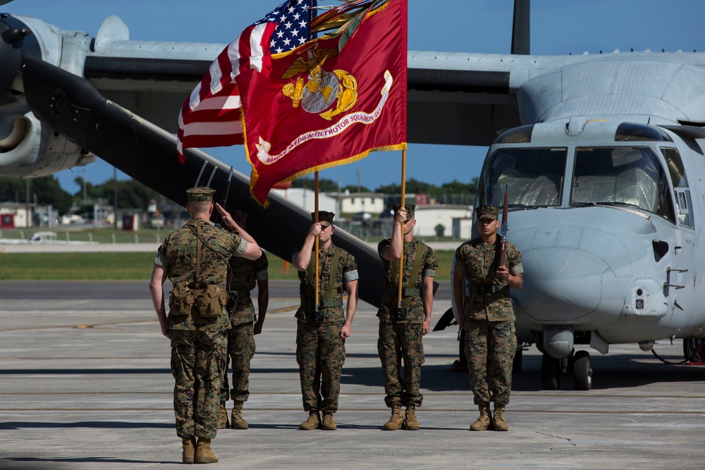 VMM-265 Change of Command