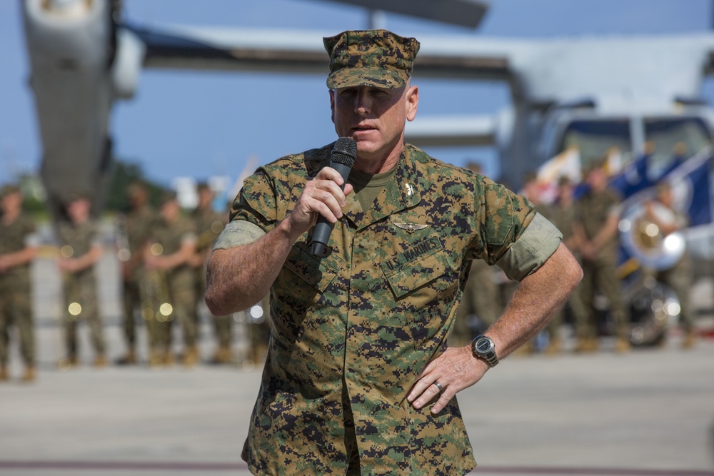 VMM-265 Change of Command