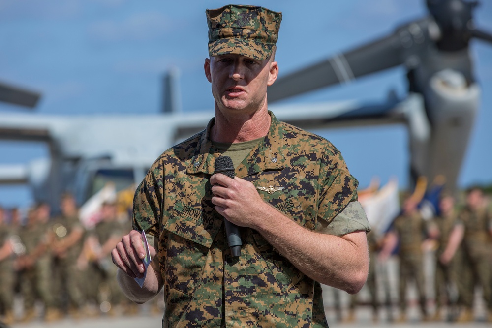 VMM-265 Change of Command