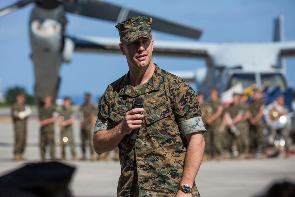 VMM-265 Change of Command