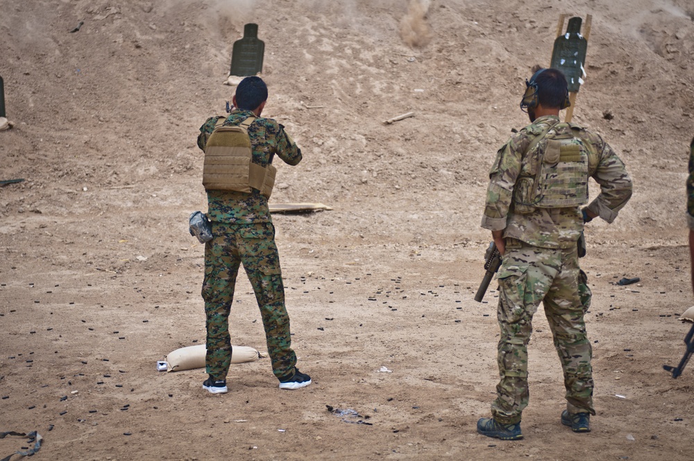 SDF Training at Shaddadi