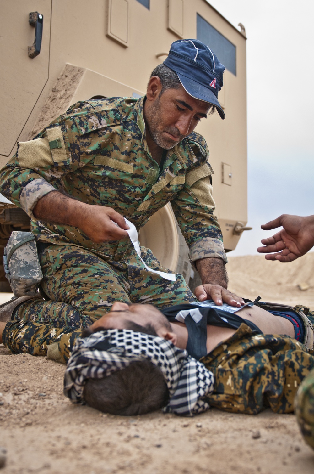 SDF Training at Shaddadi