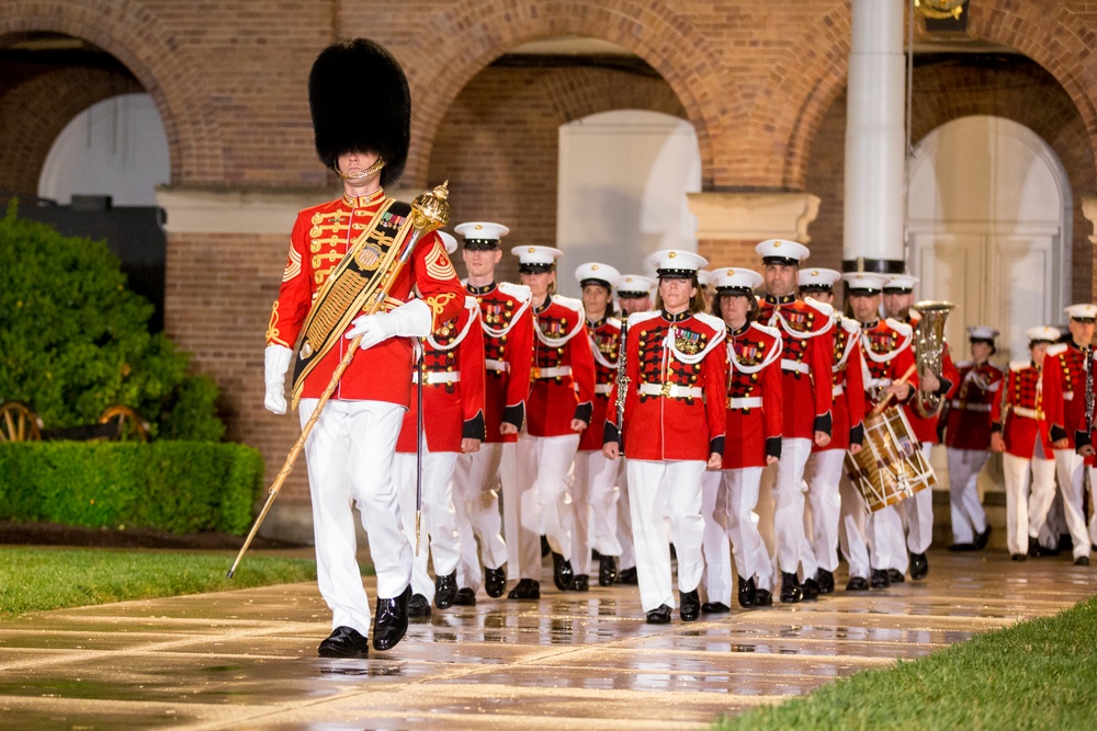 Evening Parade May 4, 2018