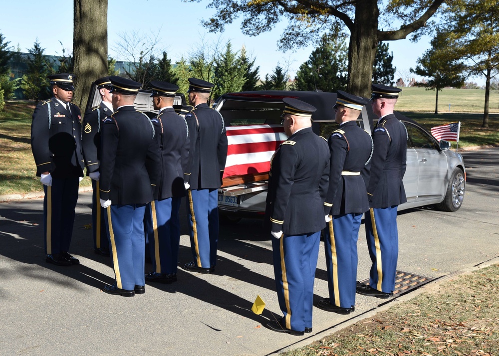 Army Air Forces 2nd Lt. Donald E. Underwood Funeral