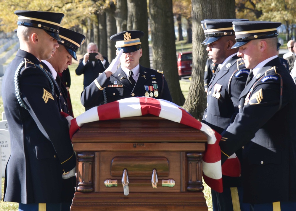 Army Air Forces 2nd Lt. Donald E. Underwood Funeral