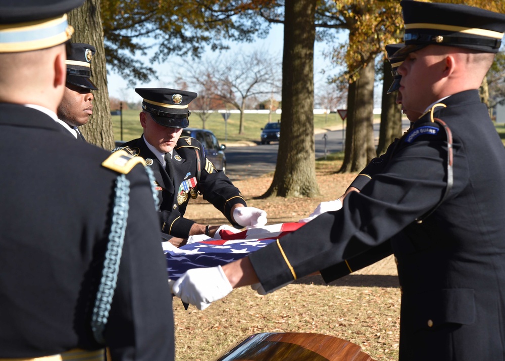 Army Air Forces 2nd Lt. Donald E. Underwood Funeral