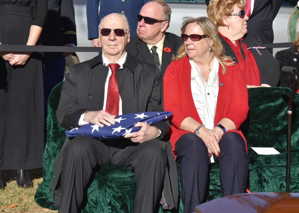 Army Air Forces 2nd Lt. Donald E. Underwood Funeral