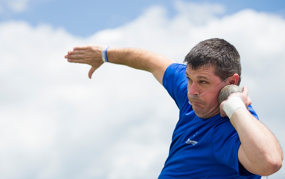 2018 DoD Warrior Games training