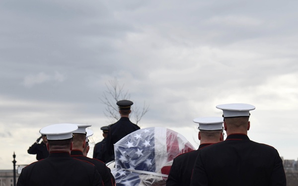Marine Corps Pvt. Harry K. Tye Funeral