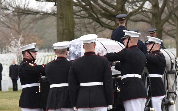 Marine Corps Pvt. Harry K. Tye Funeral