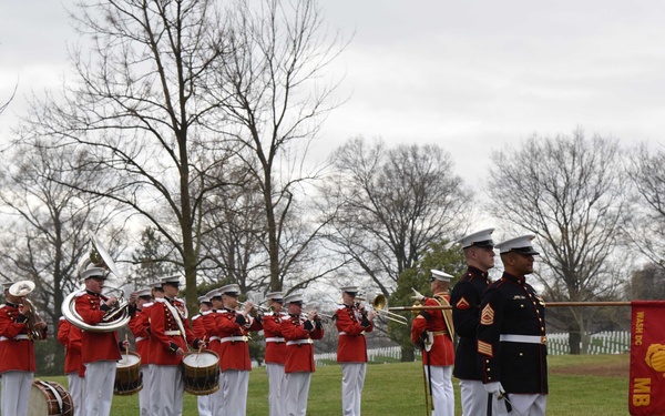 Marine Corps Pvt. Harry K. Tye Funeral