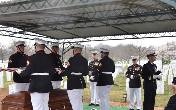 Marine Corps Pvt. Harry K. Tye Funeral