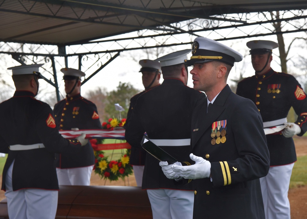 Marine Corps Pvt. Harry K. Tye Funeral