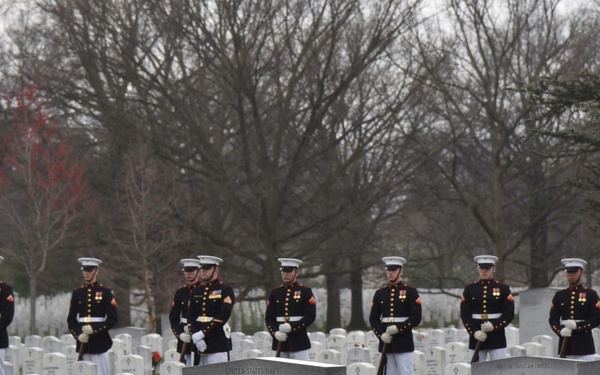 Marine Corps Pvt. Harry K. Tye Funeral