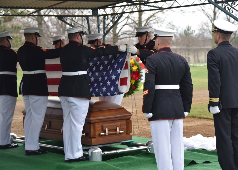 Marine Corps Pvt. Harry K. Tye Funeral