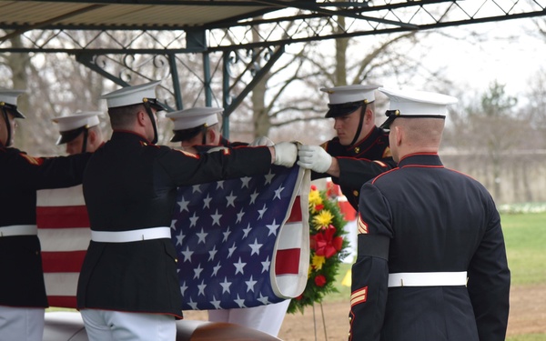 Marine Corps Pvt. Harry K. Tye Funeral